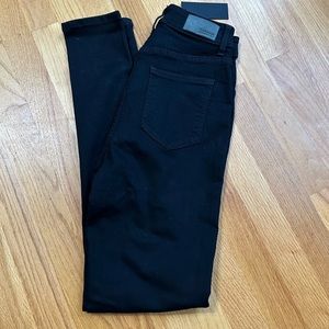 Carmar Black High-rise Jeans